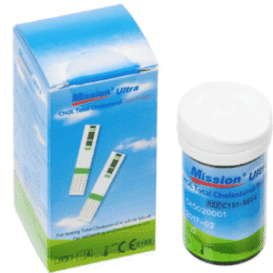 Cholesterol Test Strips Mission Ultra 25'S
