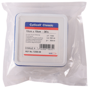 Cuticell Paraffin Dressings 10 x 10 pack